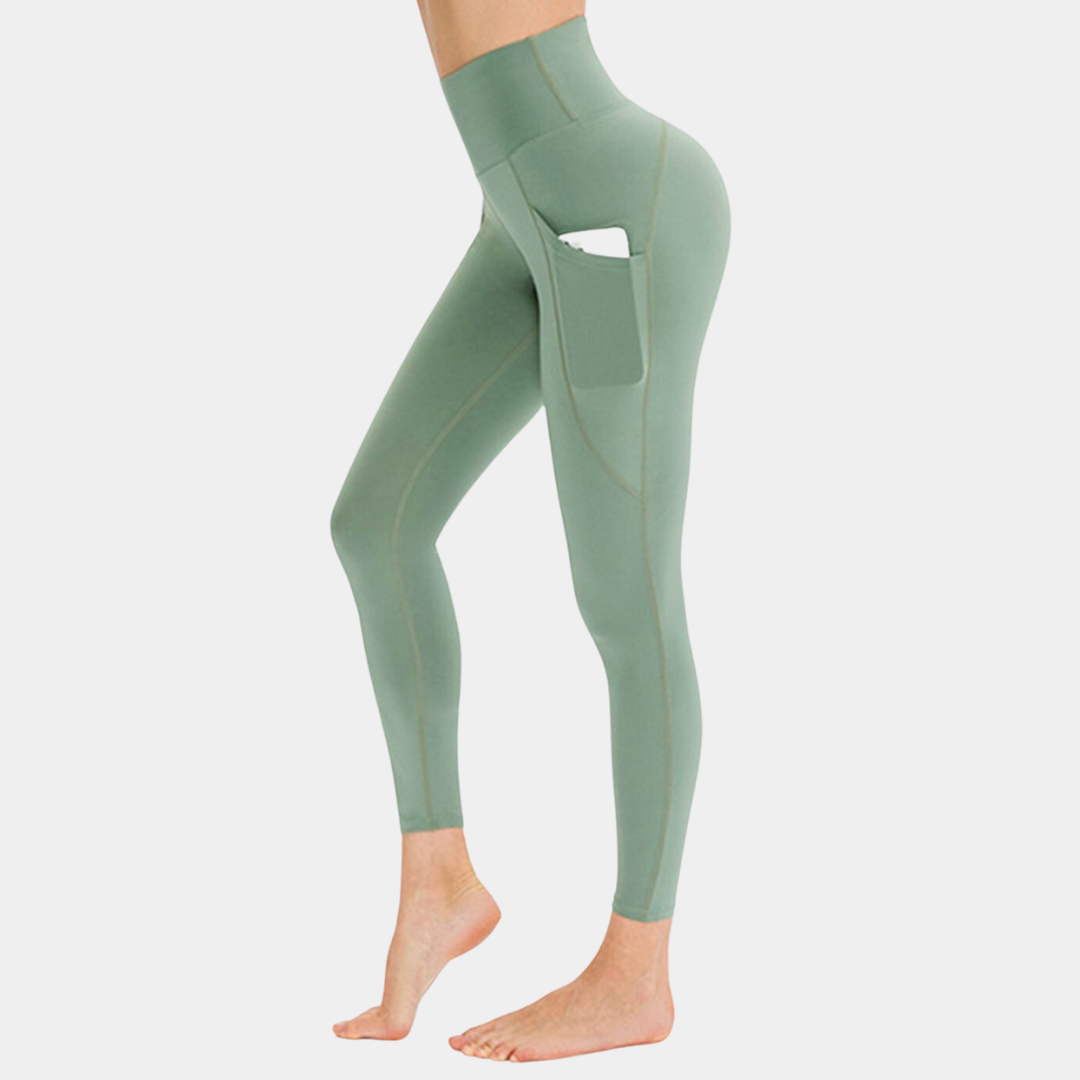 Sculpting Agile Leggings with Pockets