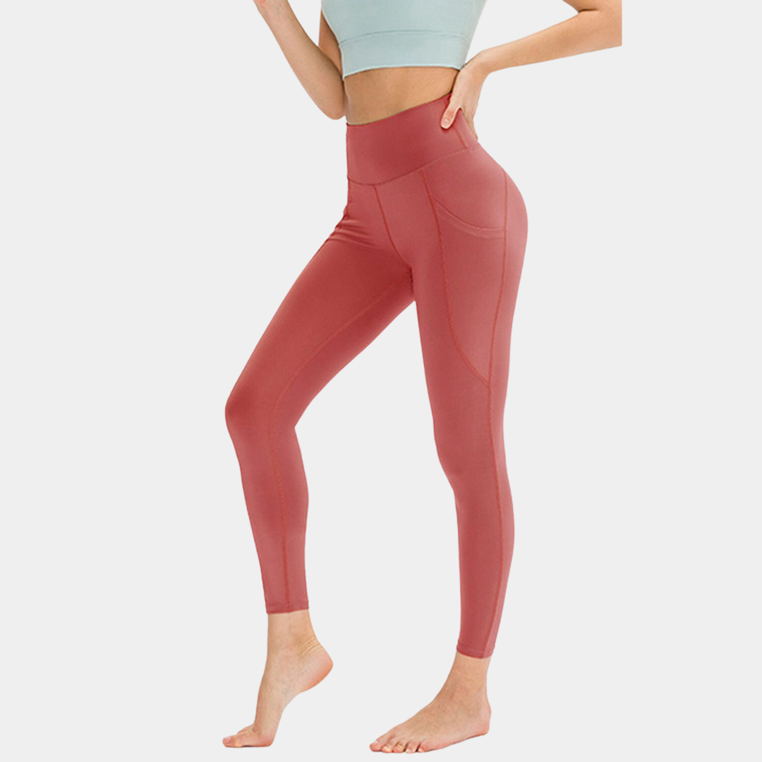 Sculpting Agile Leggings with Pockets