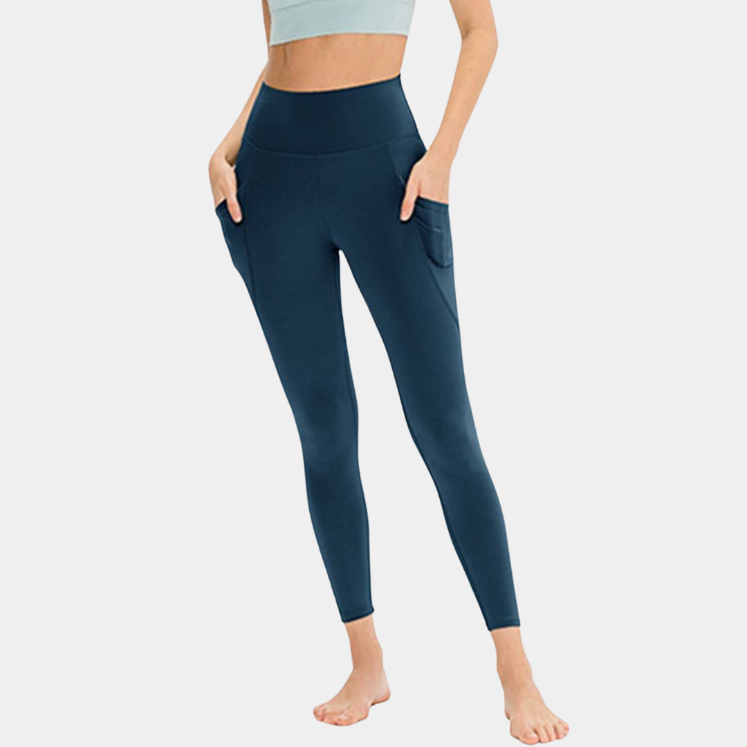 Sculpting Agile Leggings with Pockets