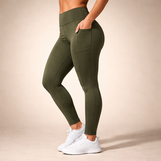 Performance Sculpting Leggings with Pockets — Anti-Cellulite Technology