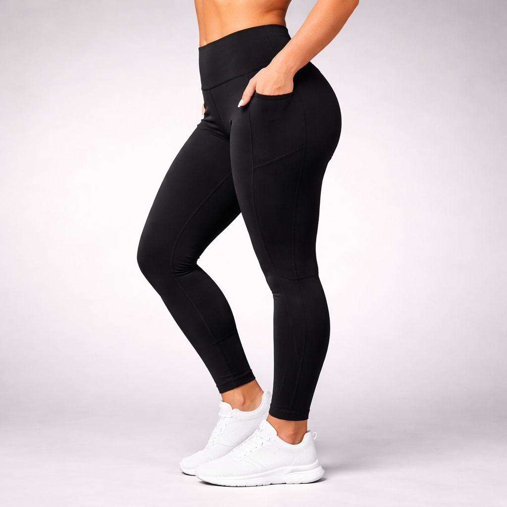 Performance Sculpting Leggings with Pockets — Anti-Cellulite Technology Bundle