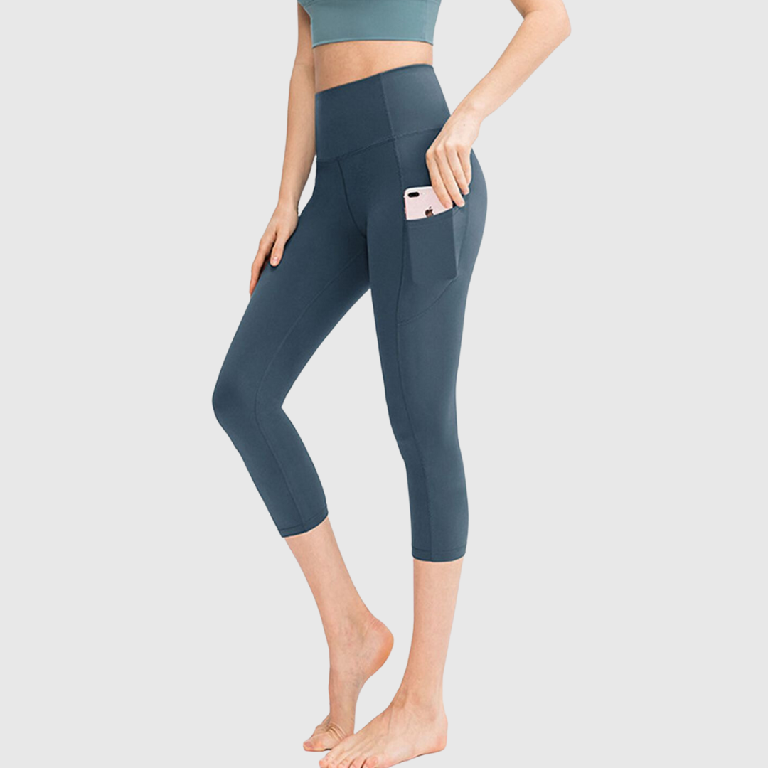 Cropped Cloud Leggings with Pockets