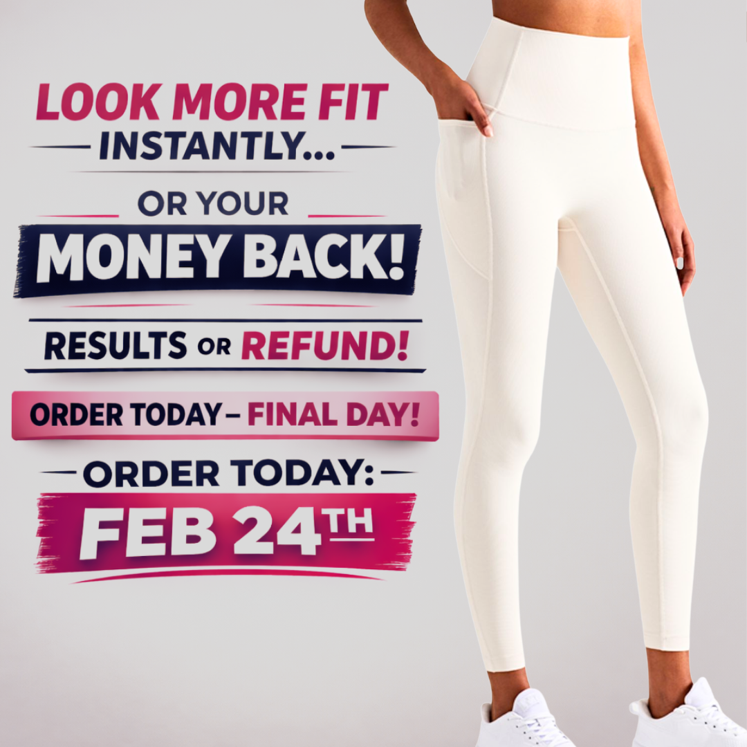 Performance Leggings with Pockets — Anti-Cellulite Technology